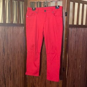 Kut from the Kloth Cassandra Split Hem Capri